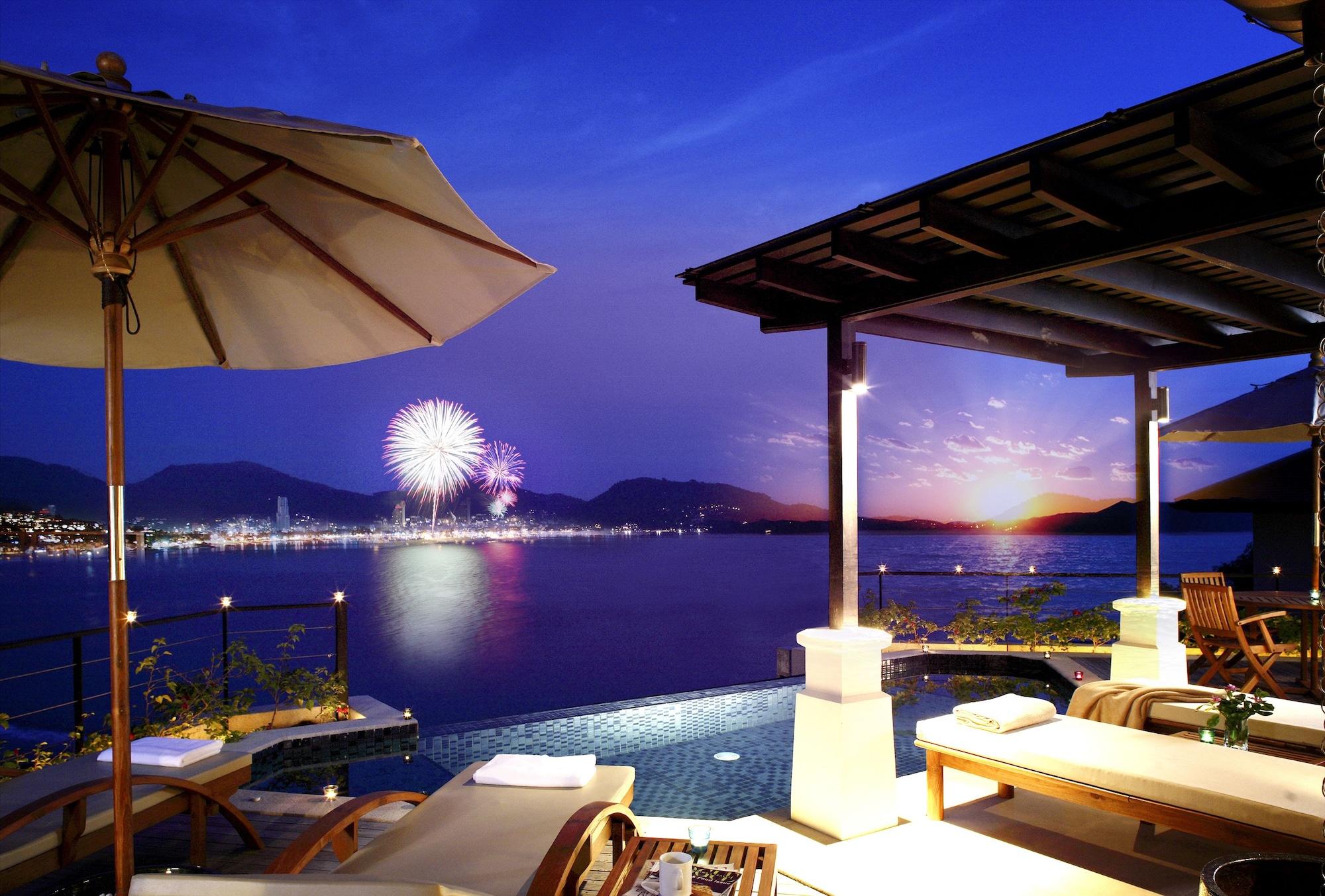Indochine Resort And Villas - Sha Extra Plus Patong Ngoại thất bức ảnh View from the hotel